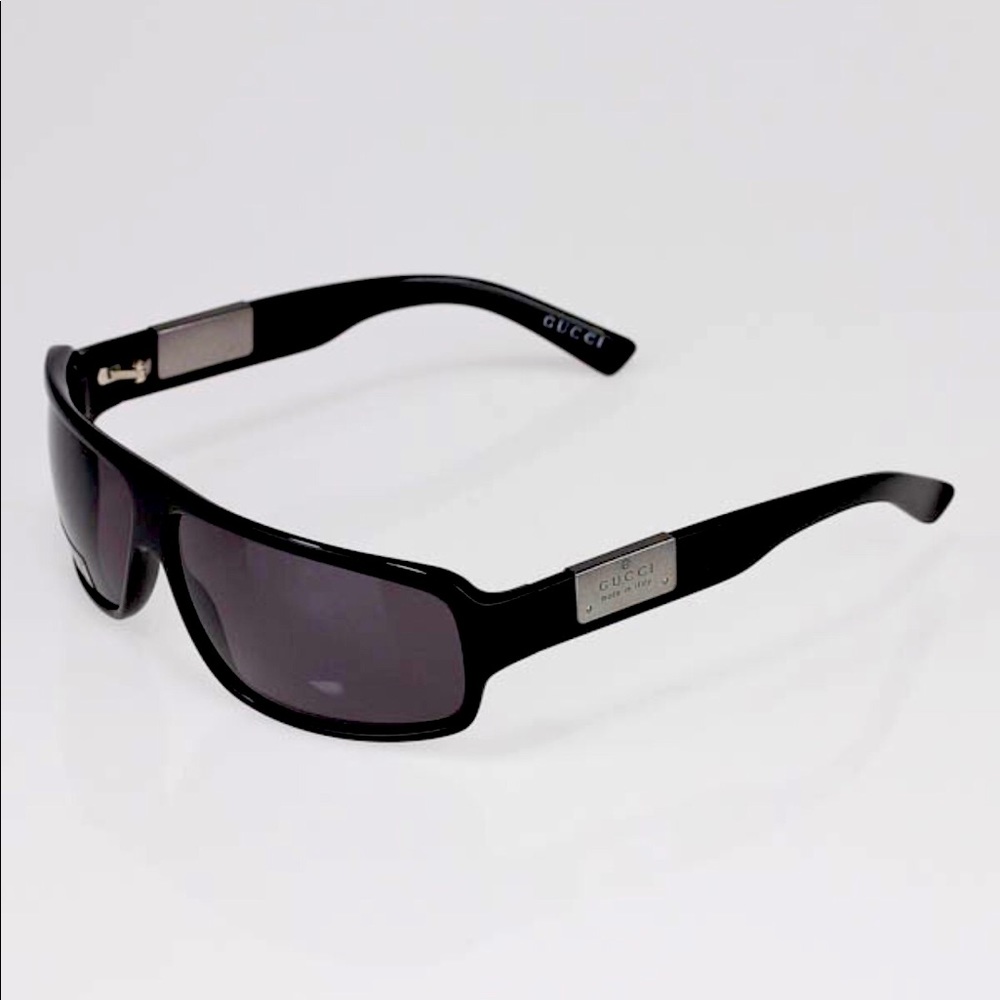 💯 Authentic Gucci Black Sunglasses